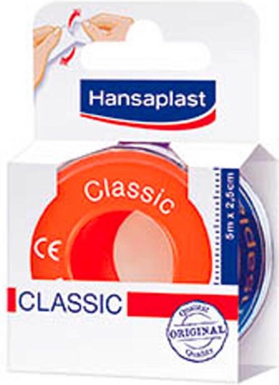 Hansaplast Hechtpleister - Classic 5 m x 2,5 cm