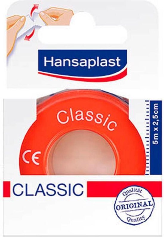 Hansaplast Hechtpleister - Classic 5 m x 2,5 cm