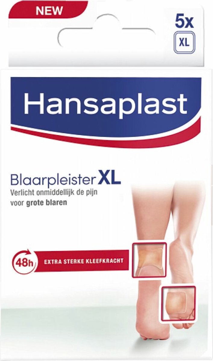 Hansaplast Blaarpleister Voeten - XL 5 stuks