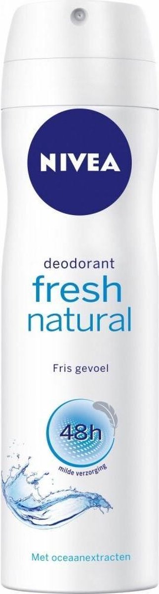 Nivea Fresh Natural Deodorant Spray - 150 ml