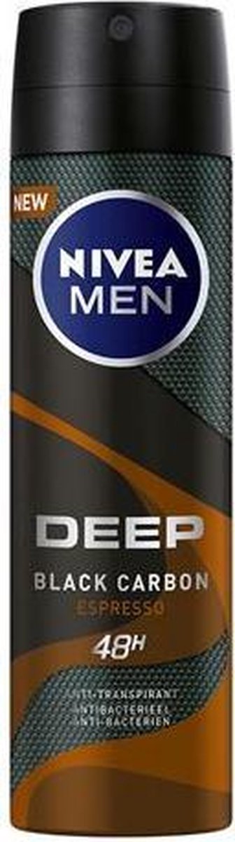 Nivea Men Deep Espresso Anti-Transpirant Spray - 150 ml