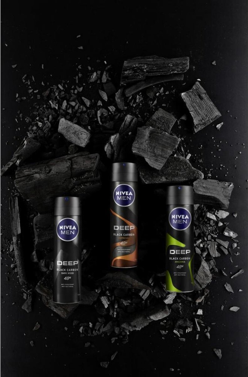 Nivea Men Deep Espresso Anti-Transpirant Spray - 150 ml