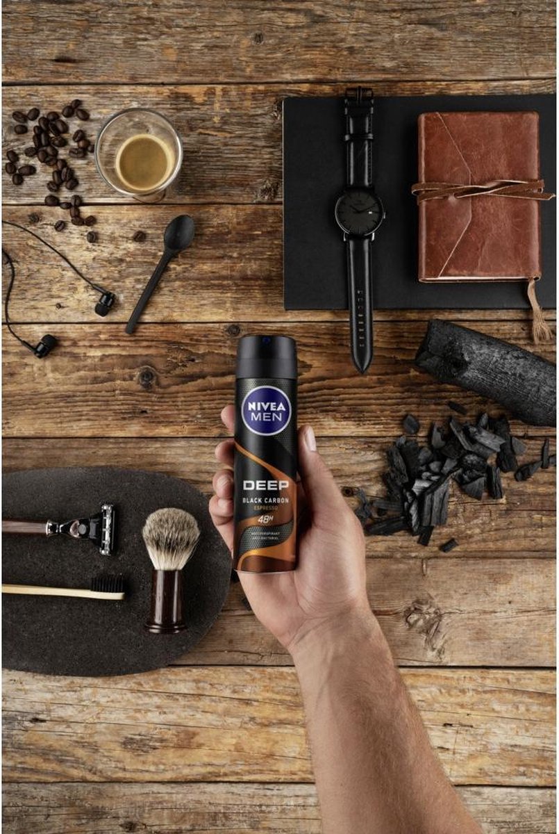 Nivea Men Deep Espresso Anti-Transpirant Spray - 150 ml