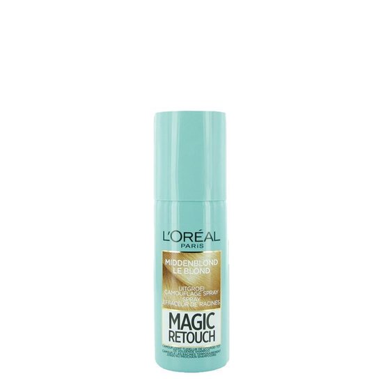 Loréal Paris Uitgroei Spray - Magic Retouch Middenblond 75 ml - Silver