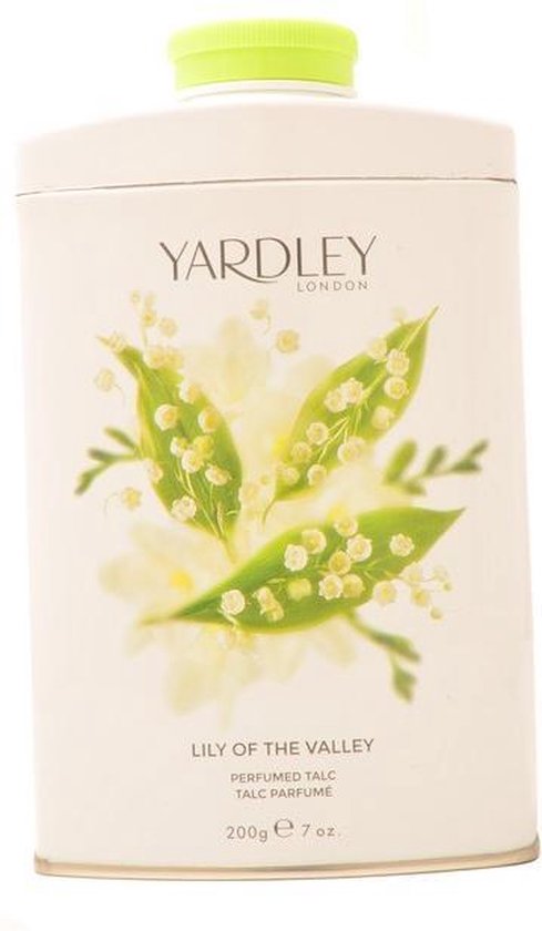 Yardley Talkpoeder - Lily Of The Valley 200 gram