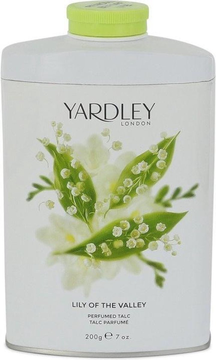 Yardley Talkpoeder - Lily Of The Valley 200 gram