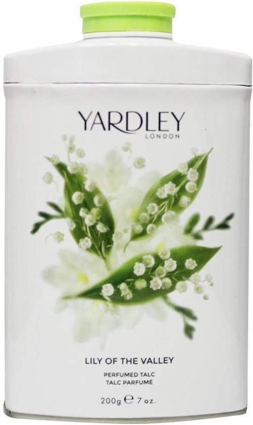 Yardley Talkpoeder - Lily Of The Valley 200 gram