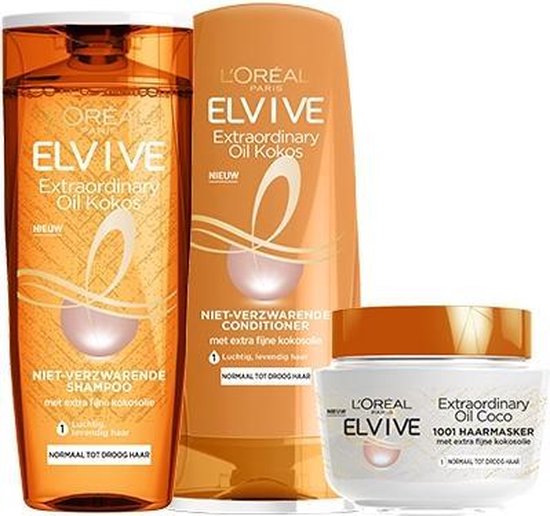 L'oreal Elvive Shampoo Extraordinary Oil Kokosolie - 250 ml