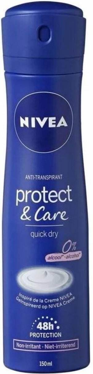 Nivea Protect & Care Deodorant Spray - 150 ml