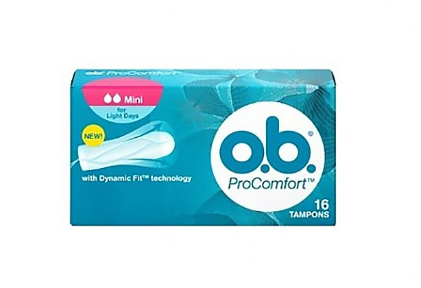 O.b. ProComfort Mini Dynamic Fit Tampons - 16 stuks