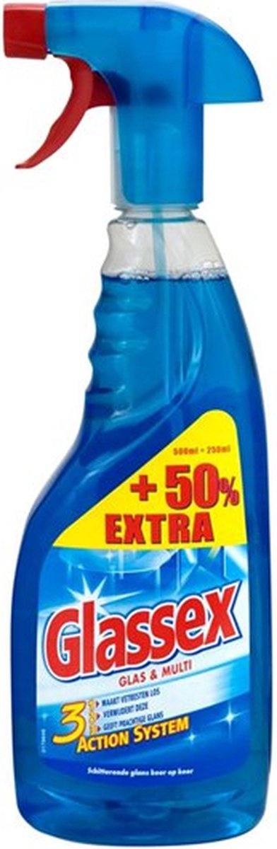 Glassex Glas & Multi Reiniger Oppervlakte Spray - 750 ml
