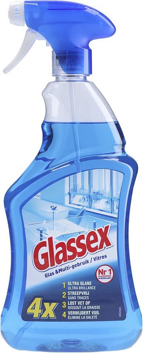 Glassex Glas & Multi Reiniger Oppervlakte Spray - 750 ml