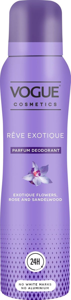 Vogue Cosmetics Réve Exotique Deodorant - 150 ml