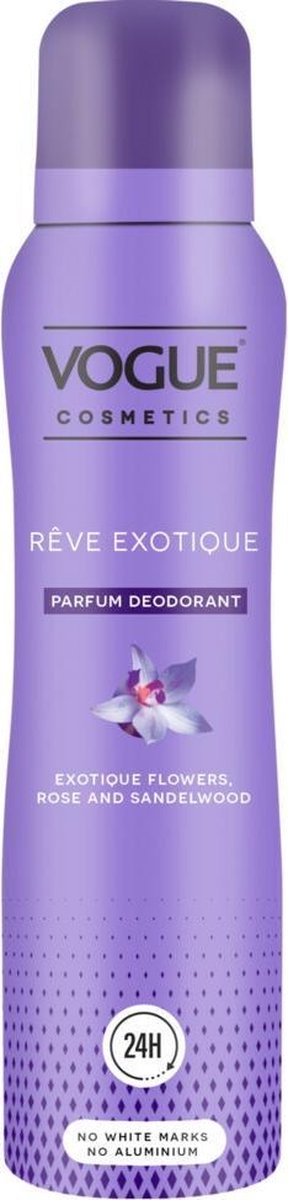 Vogue Cosmetics Réve Exotique Deodorant - 150 ml