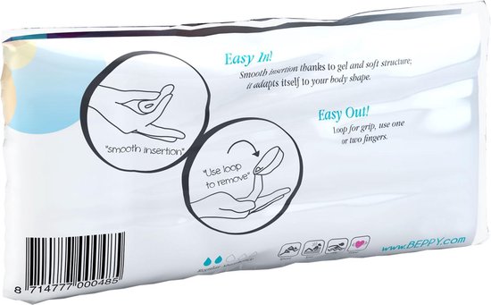 Beppy Soft + Comfort Tampons Wet - 4 stuks - Roze