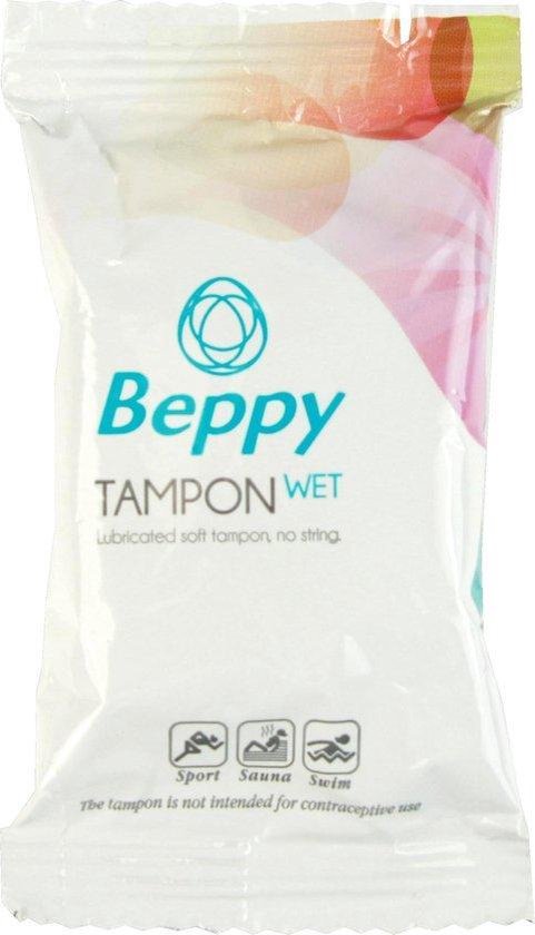 Beppy Soft + Comfort Tampons Wet - 8 stuks - Beige