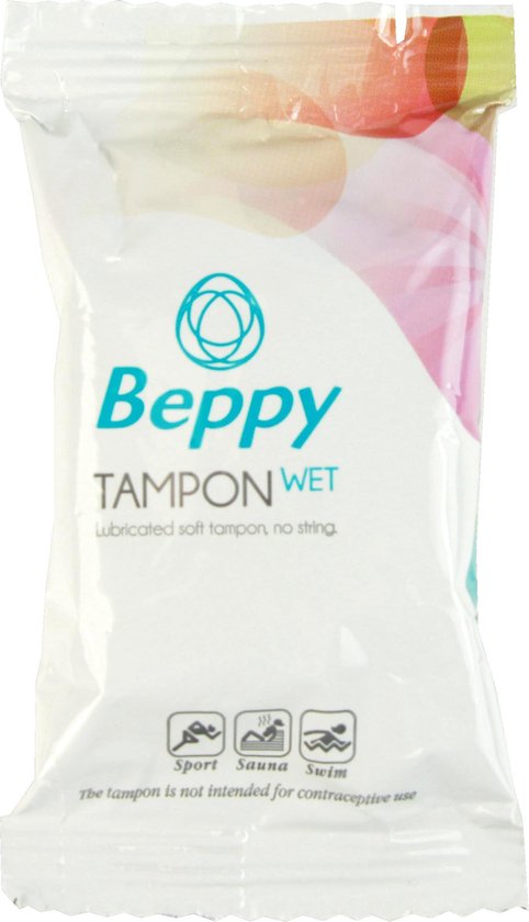 Beppy Soft + Comfort Tampons Wet - 8 stuks - Beige