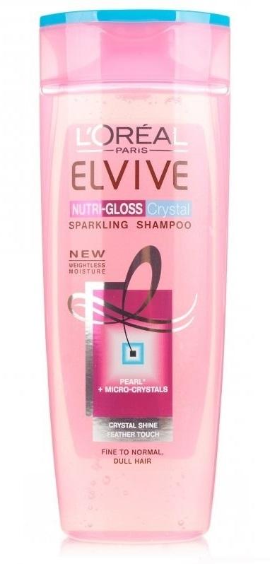 L'Oreal Elvive Shampoo Nutri Gloss Crystal - 400 ml