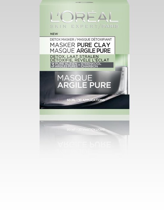 L'Oréal Paris - Dermo Expert Masker Pure Clay Detox - 50ml