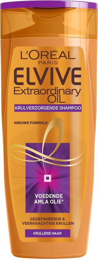 L'Oréal Paris Elvive Shampoo Extraordinary Oil Krulverzorging - 250 ml