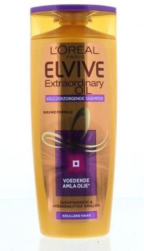 L'Oréal Paris Elvive Shampoo Extraordinary Oil Krulverzorging - 250 ml