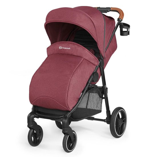 Kinderkraft Kinderwagen Grande 2020 - Burgundy