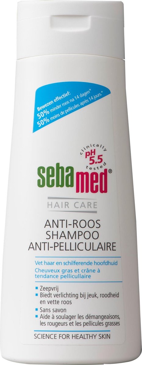 Sebamed Shampoo Anti Roos voor Gevoelige Huid - 200 ml