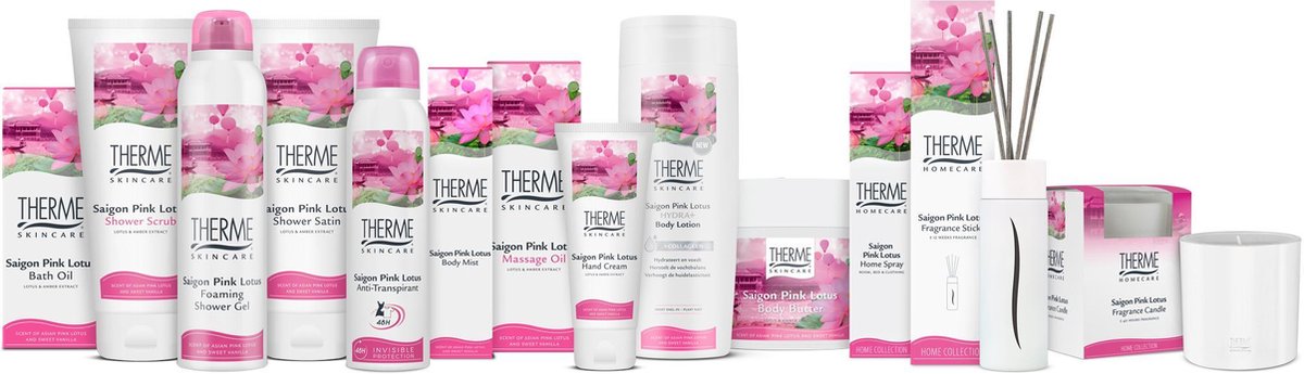 Therme Saigon Pink Lotus Deodorant - 150 ml.