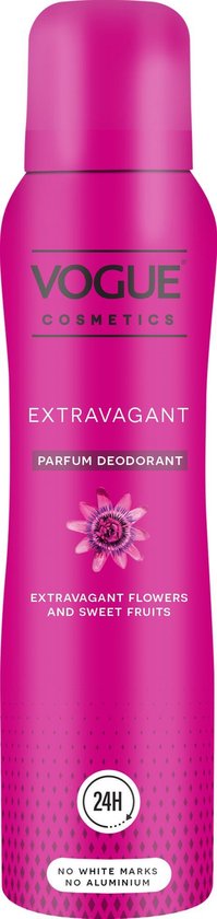 Vogue Cosmetics Extravagant Deodorant - 150 ml
