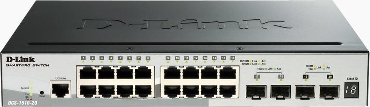 D-link DGS-1510-20 - Switch