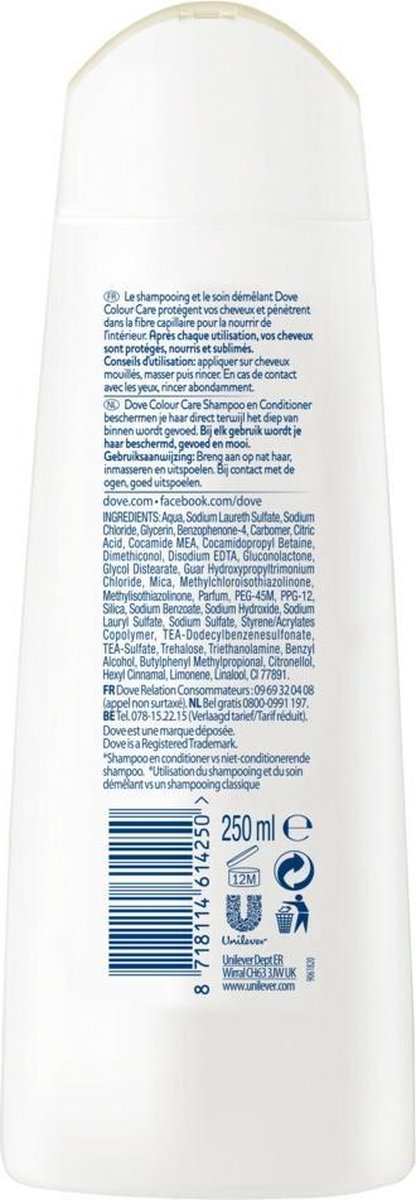 Dove Shampoo - Color Care 250 ml