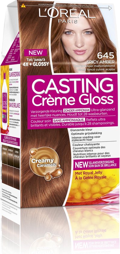 Haarverf - Casting Creme Gloss Spicy Amber 645