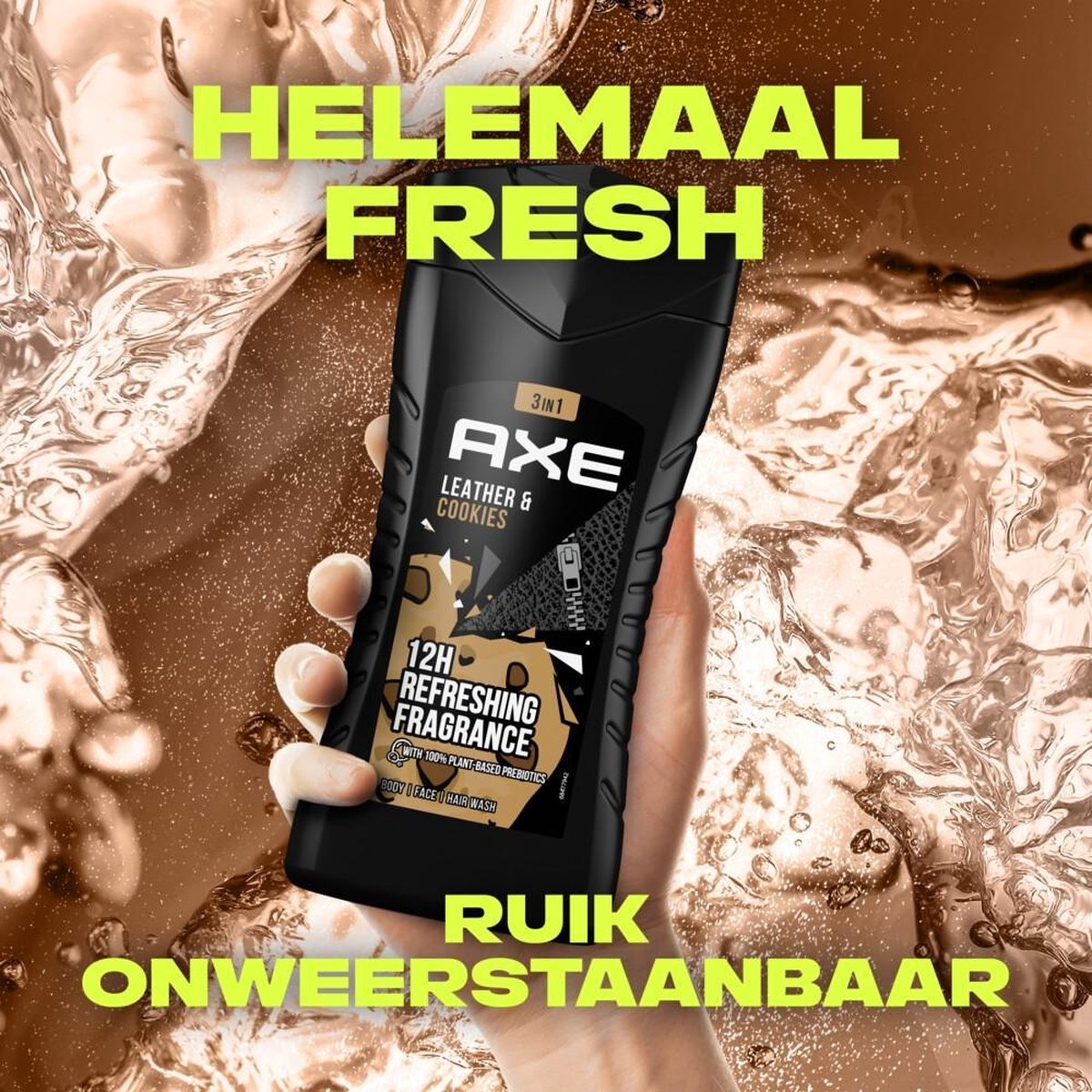 Axe Douchegel - Collision Leather / Cookies 250 ml