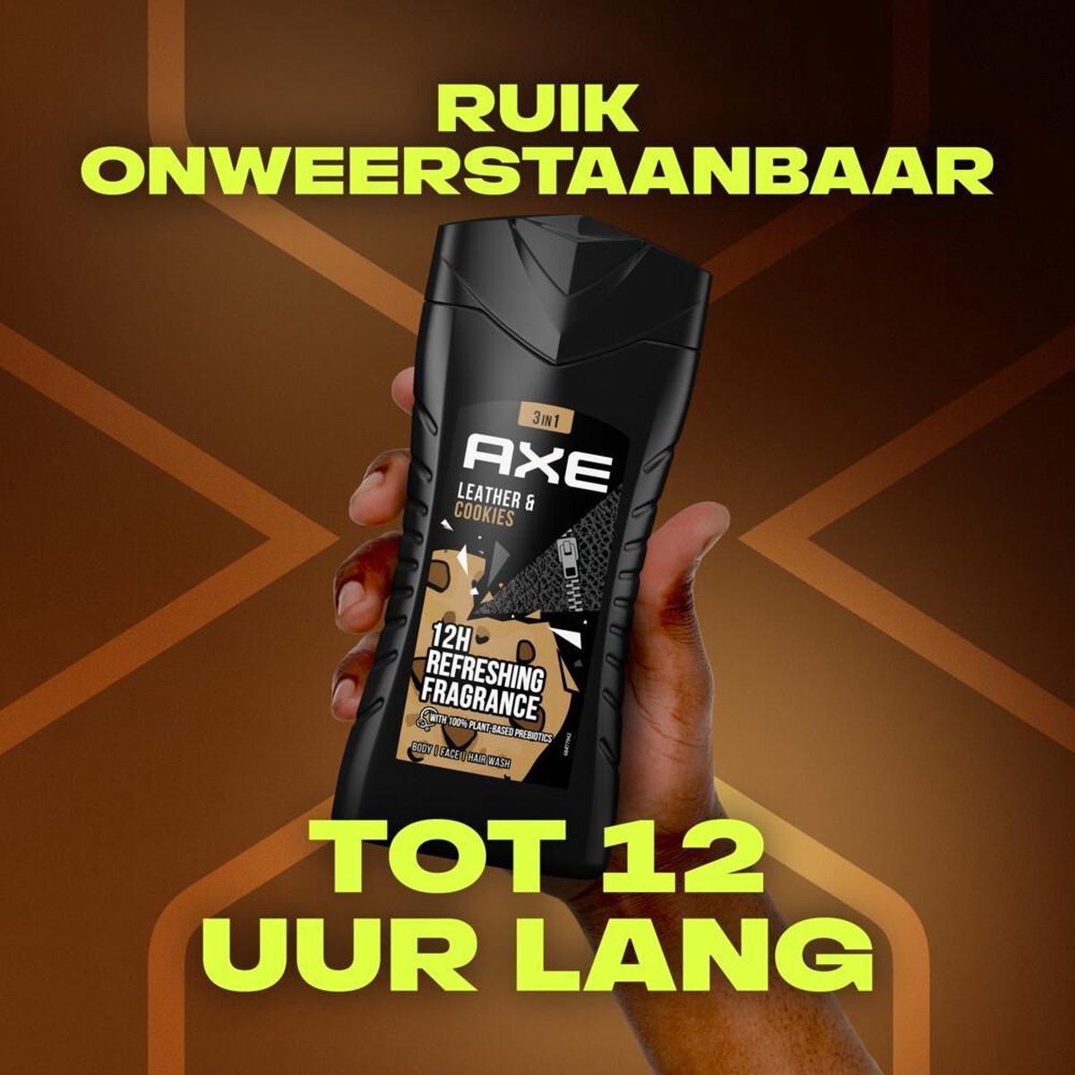 Axe Douchegel - Collision Leather / Cookies 250 ml