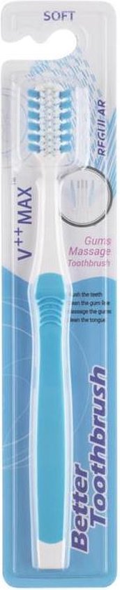 Better Toothbrush Regular Soft - - Blauw