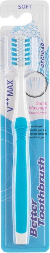 Better Toothbrush Regular Soft - - Blauw