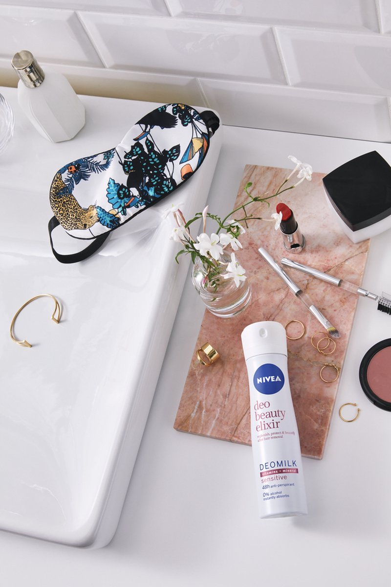 Nivea Beauty Elixir Sensitive Anti Transpirant Deodorant Spray - 150 ml