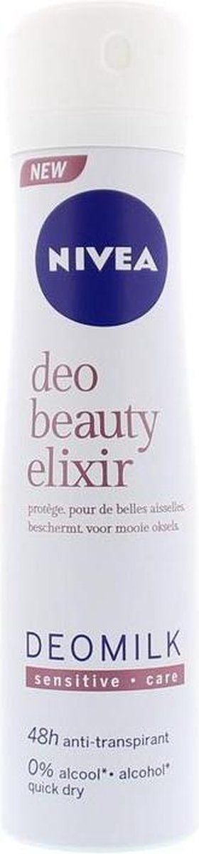 Nivea Beauty Elixir Sensitive Anti Transpirant Deodorant Spray - 150 ml