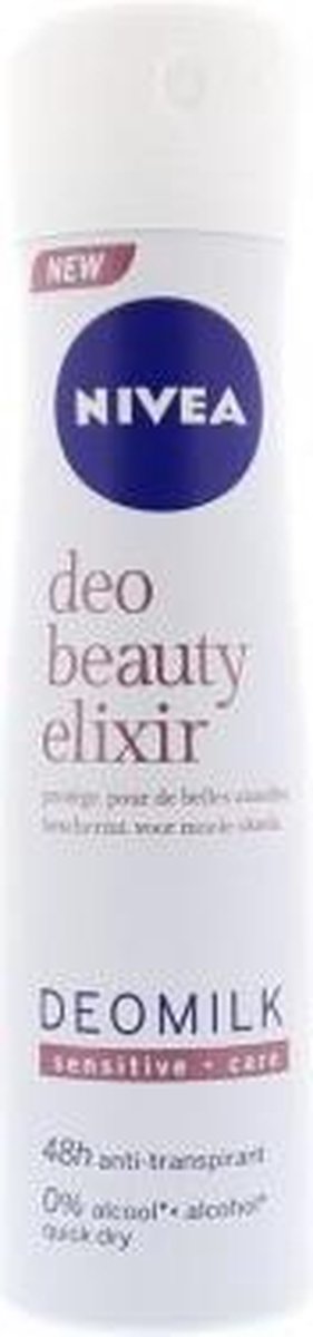 Nivea Beauty Elixir Sensitive Anti Transpirant Deodorant Spray - 150 ml