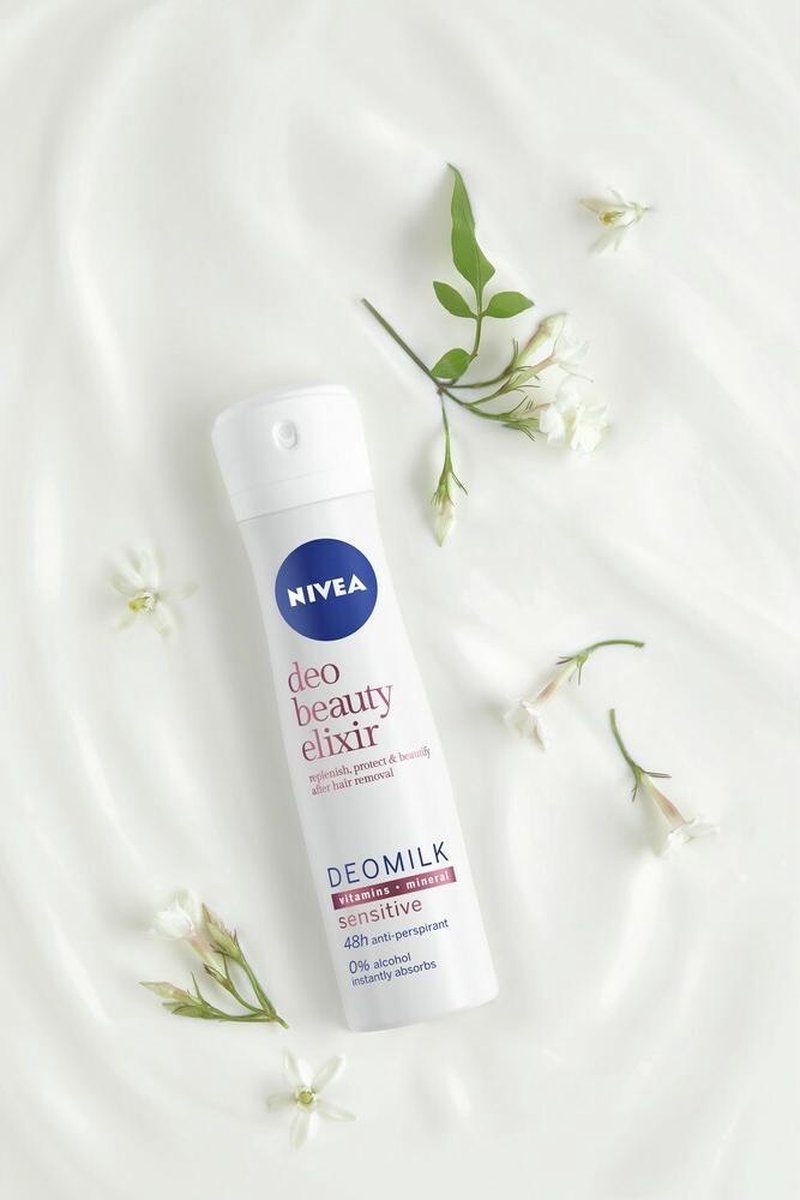 Nivea Beauty Elixir Sensitive Anti Transpirant Deodorant Spray - 150 ml