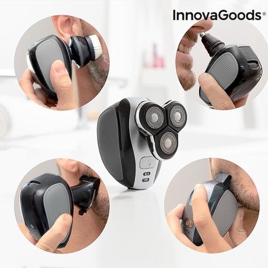 Innovagoods 5 in 1 Oplaadbaar Ergonomisch Scheerapparaat Shavestyler