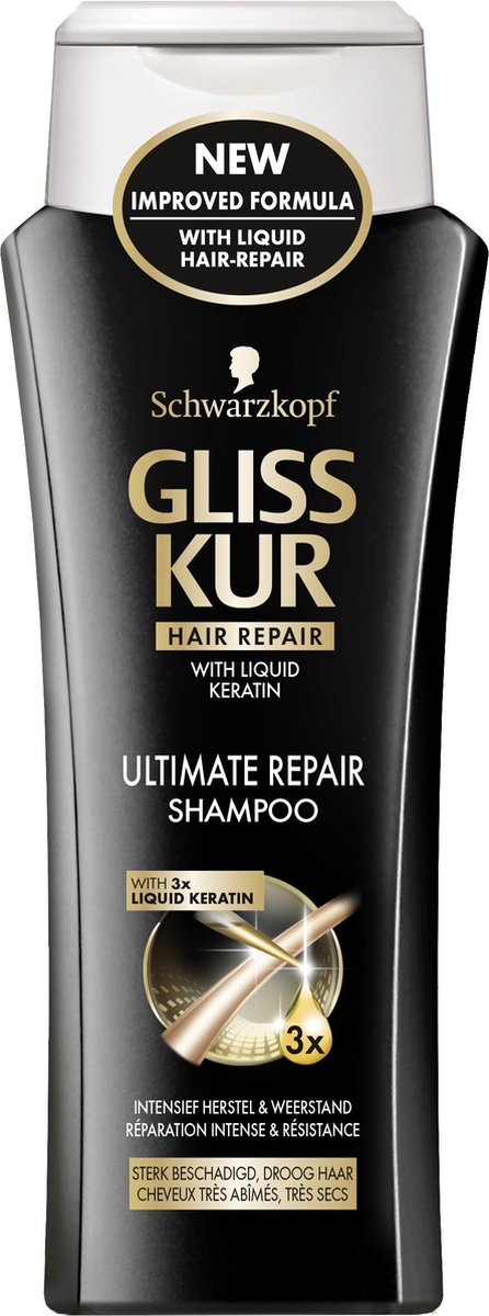 Gliss Kur Shampoo Ultimate repair - 250 ml