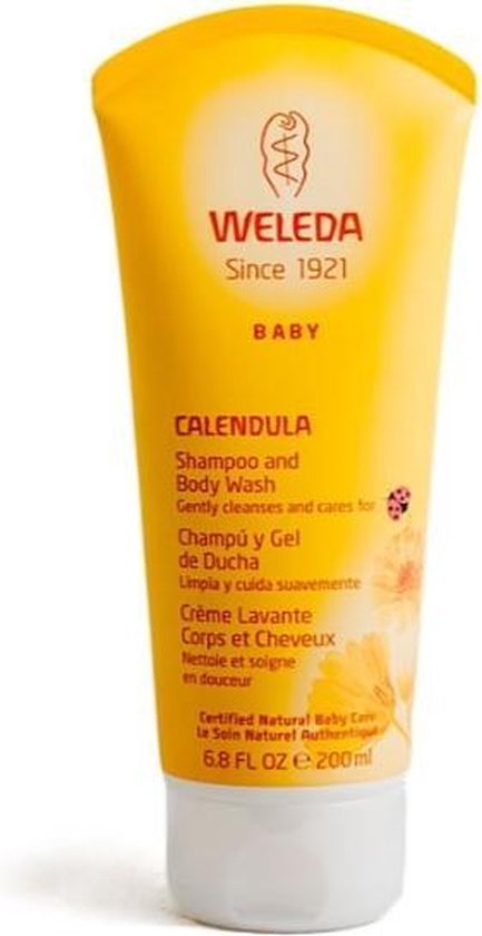 Weleda Calendula Haar- en Bodyshampoo ( 200ml )