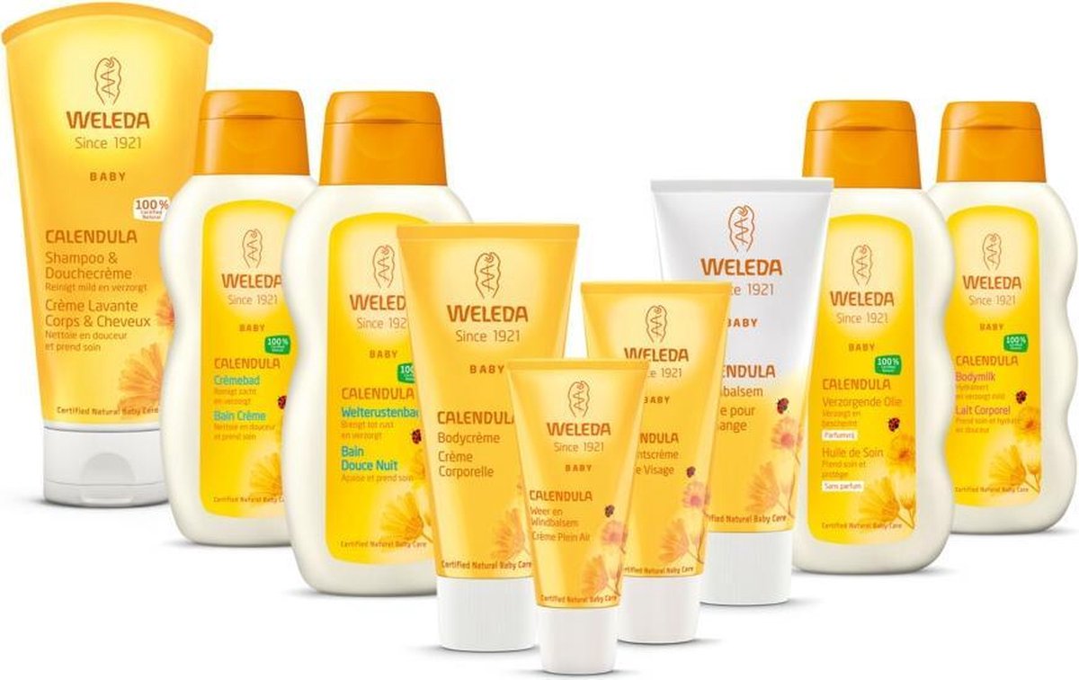 Weleda Calendula Haar- en Bodyshampoo ( 200ml )