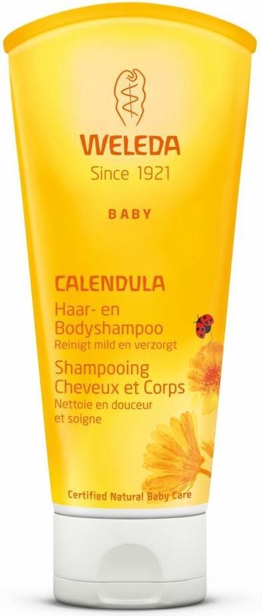 Weleda Calendula Haar- en Bodyshampoo ( 200ml )