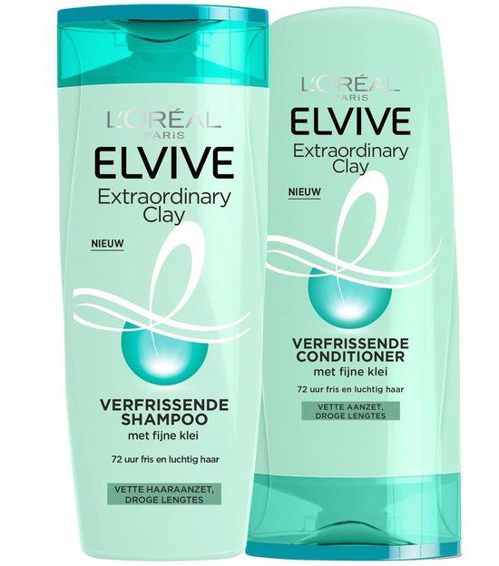 L'Oréal Shampoo Elvive Extraordinary Clay - 250 ml