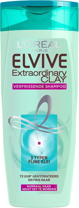 L'Oréal Shampoo Elvive Extraordinary Clay - 250 ml