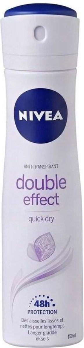 Nivea Deospray Double Effect Violet Senses Anti-Transpirant - 150 ml