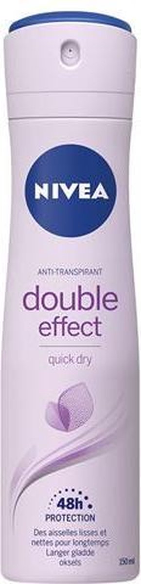 Nivea Deospray Double Effect Violet Senses Anti-Transpirant - 150 ml
