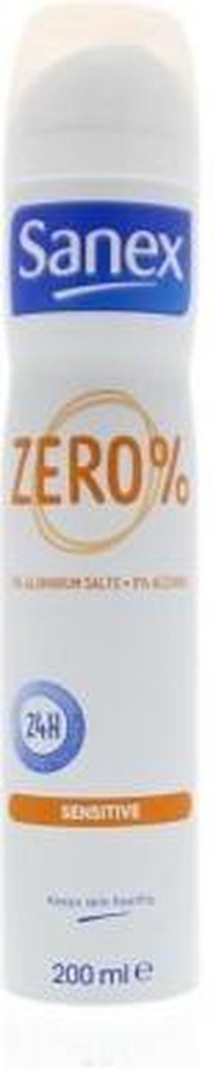 Sanex Deodorant Spray Zero% Sensitive Skin - 200 ml